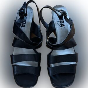 Y2K Strappy Block Heel Sandal